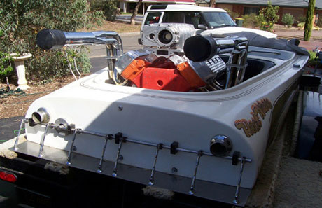 Boat Engine Detail